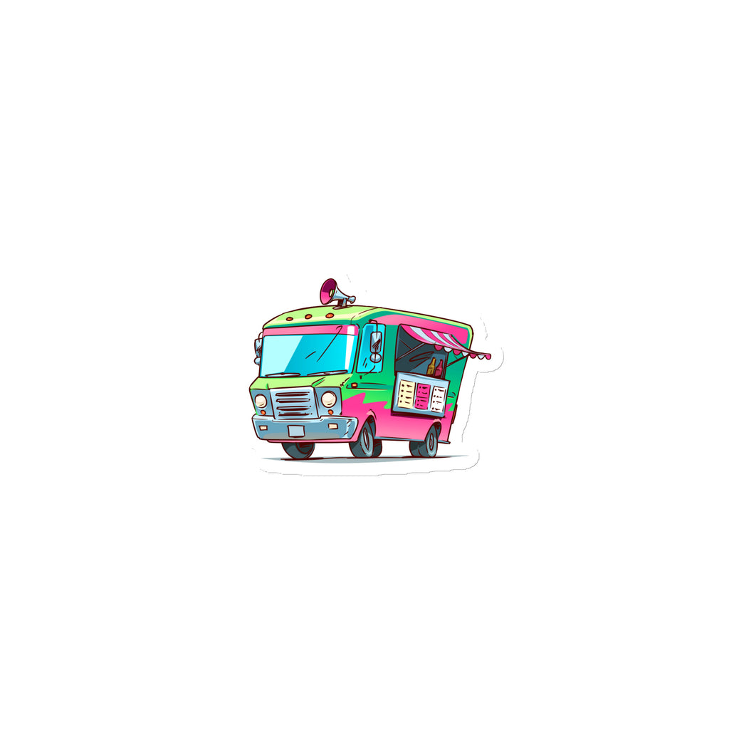 Ice Cream Truck Magnet small