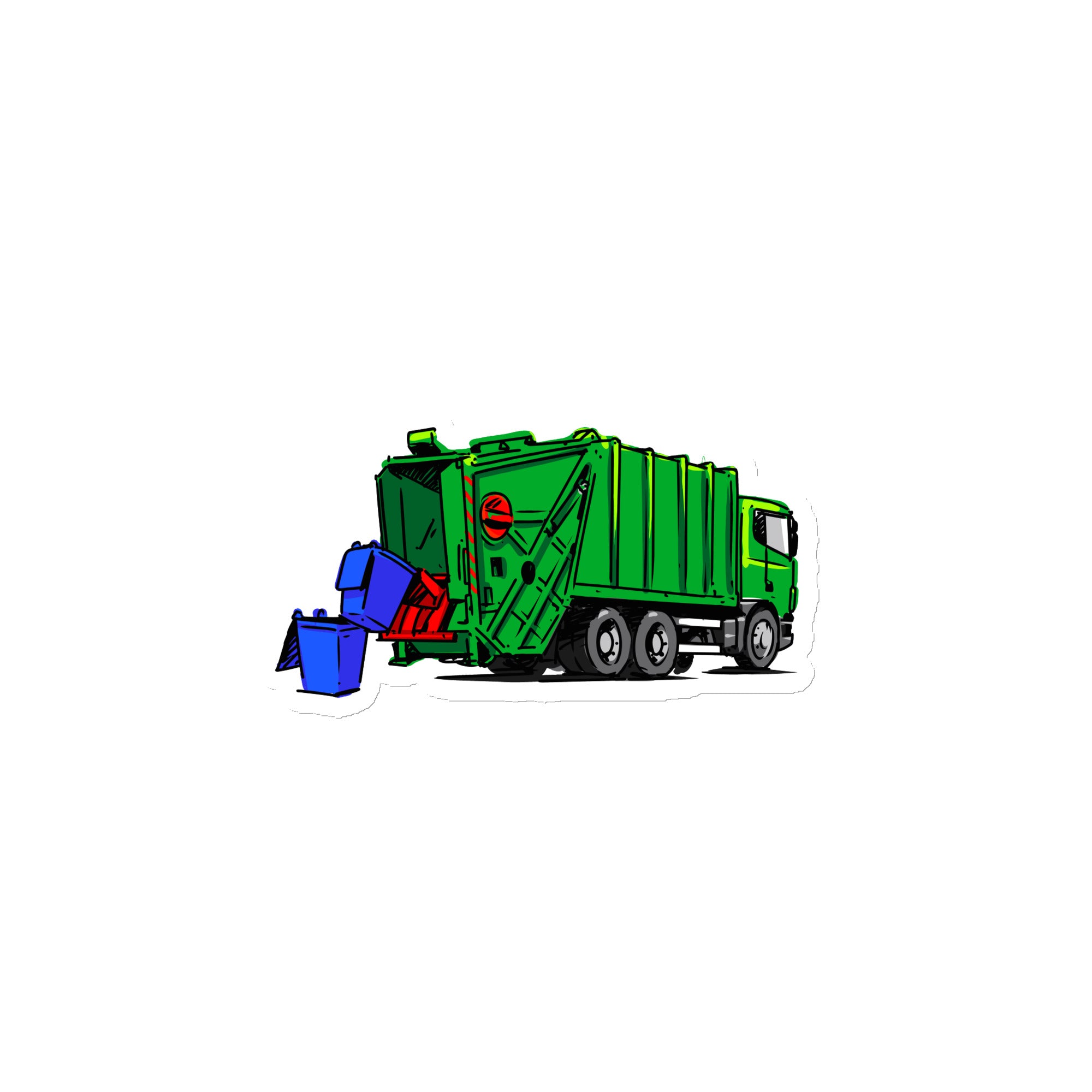 Garbage Truck #1 Magnet