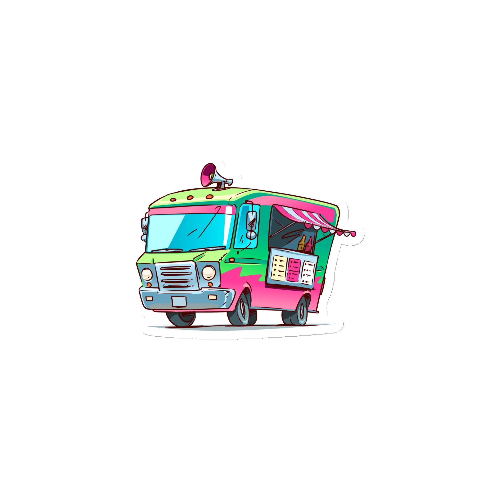 Ice Cream Truck Magnet 
