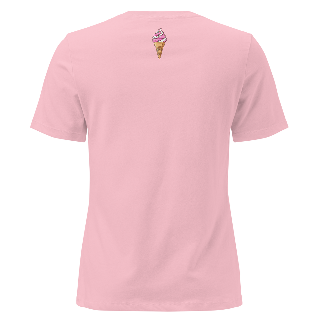 Ice Cream Truck on Women's Relaxed T-Shirt