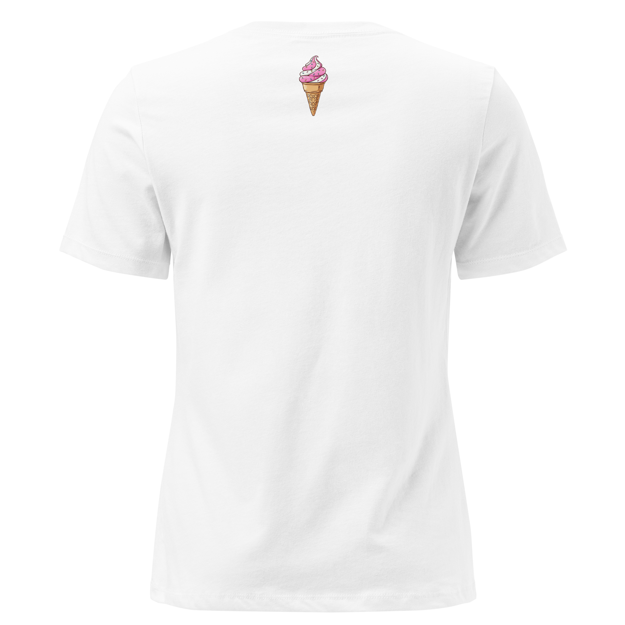 Ice Cream Truck on Women's Relaxed T-Shirt
